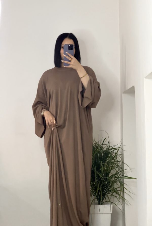Robe en maron claire – Image 2
